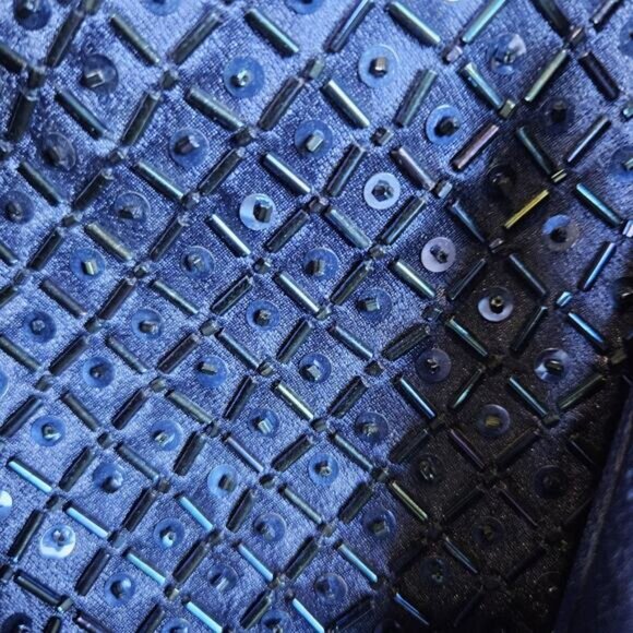 Designer Formal Jacket Blazer Top Crimson Lawrence Kurtz Beaded Wedding Size 22W - Picture 6 of 11